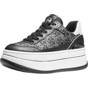 Michael Kors Women's Black and Gray Platform Sneakers